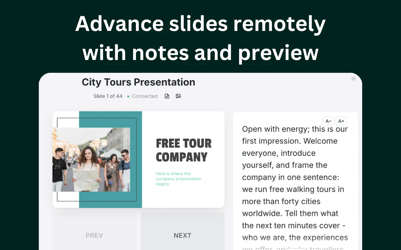 Copresent screenshot 2