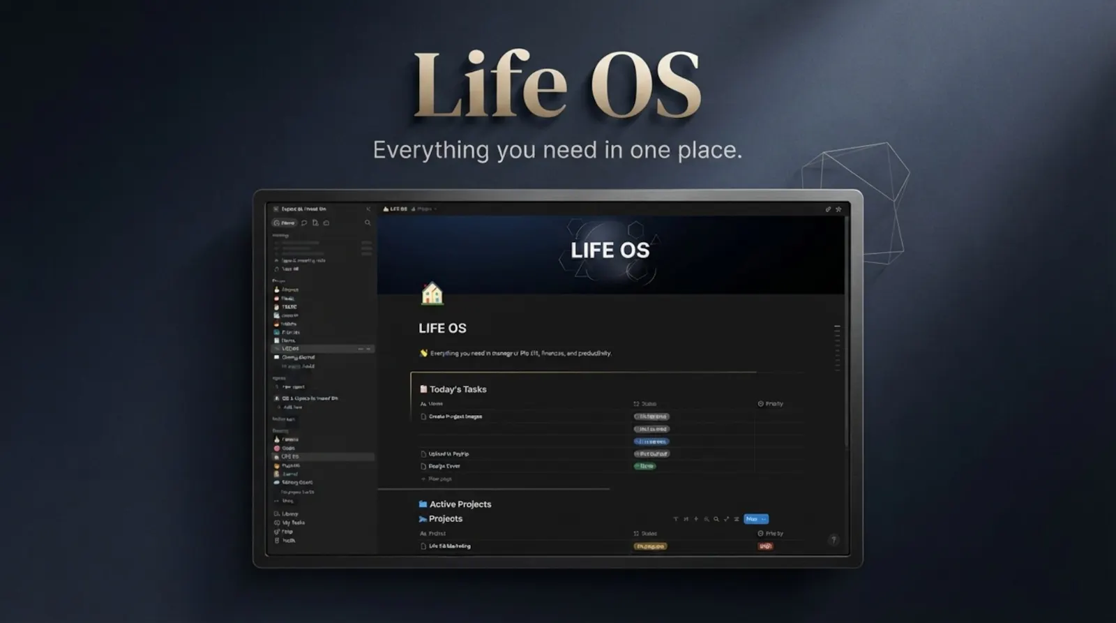Life OS screenshot 1