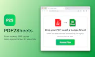 PDF to Google Sheets