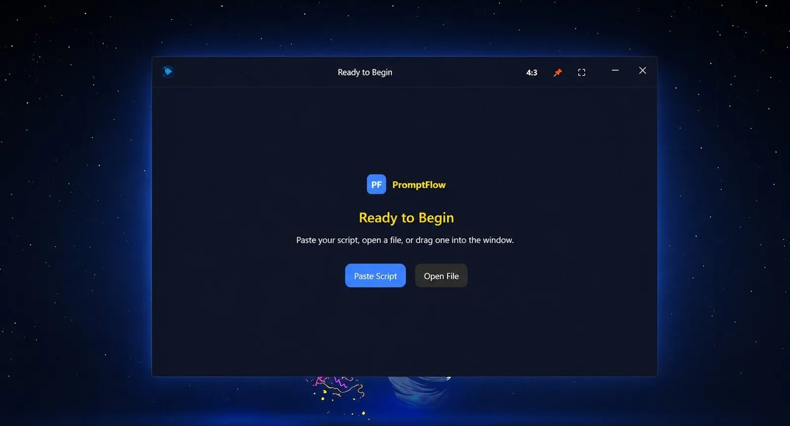 PromptFlow screenshot 2