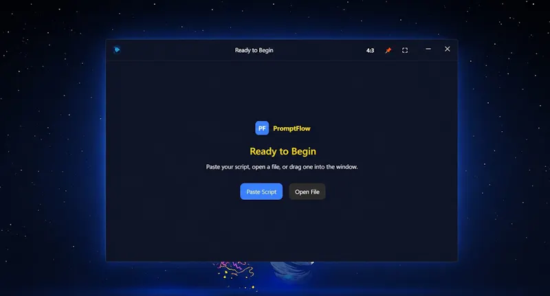 PromptFlow screenshot 2