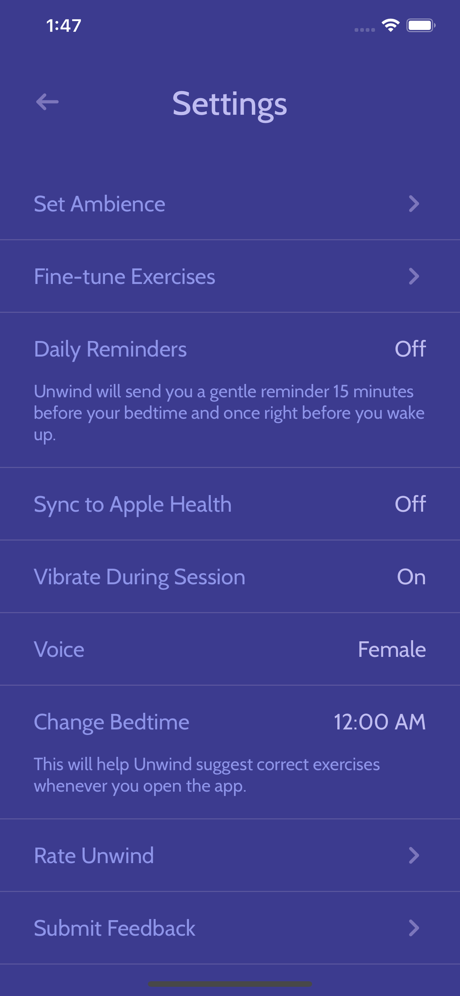 Unwind gallery image