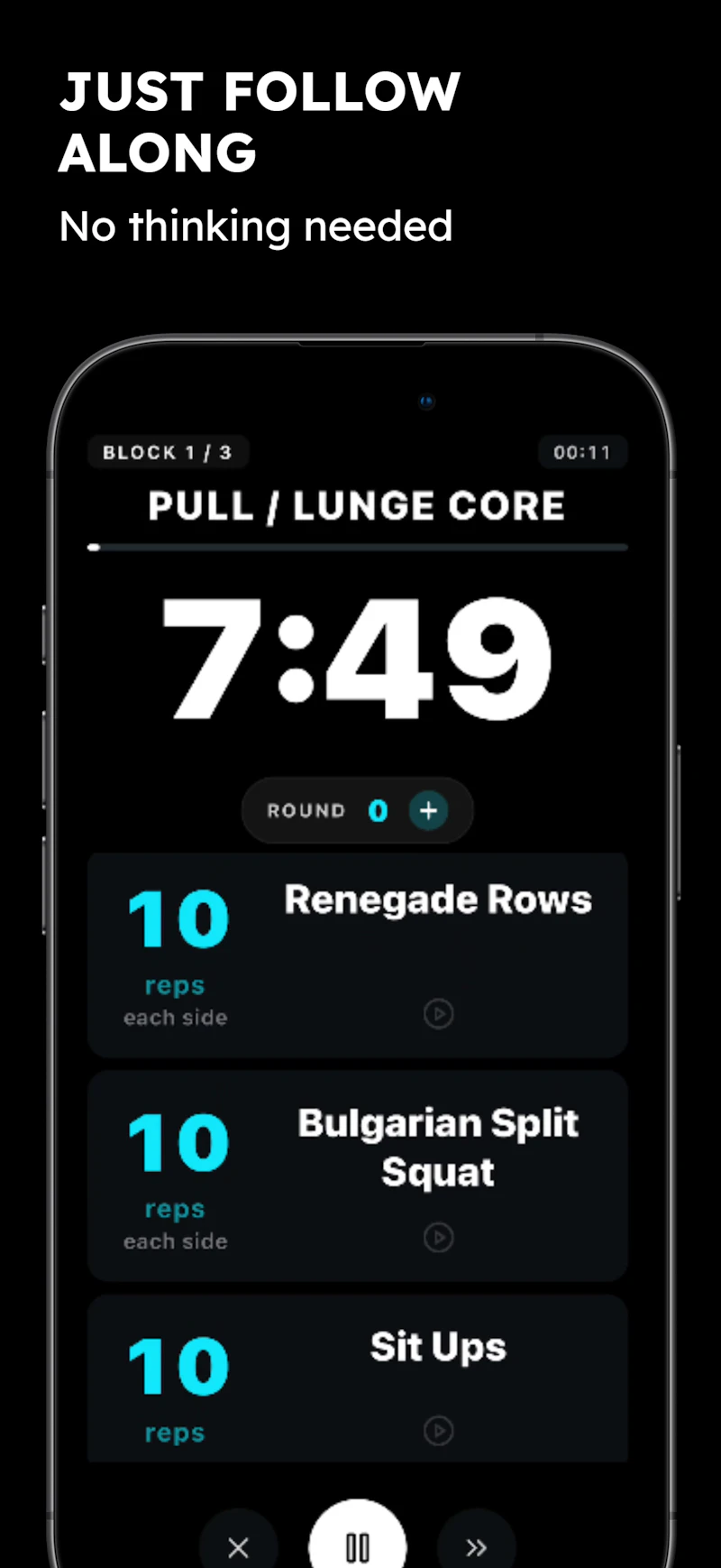 BRIK — HIIT & Hyrox Workout Generator screenshot 4