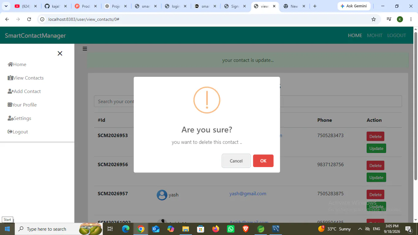 Smart Contact Manager gallery image