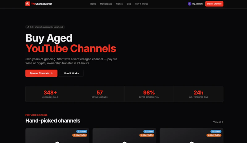 The Channel Market screenshot 1