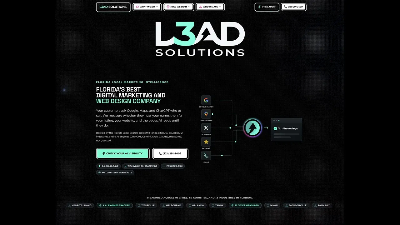 Free AI Visibility Check by L3ad gallery image