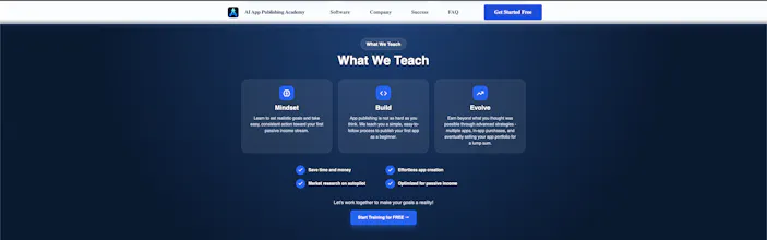 AI App Publishing Academy gallery image