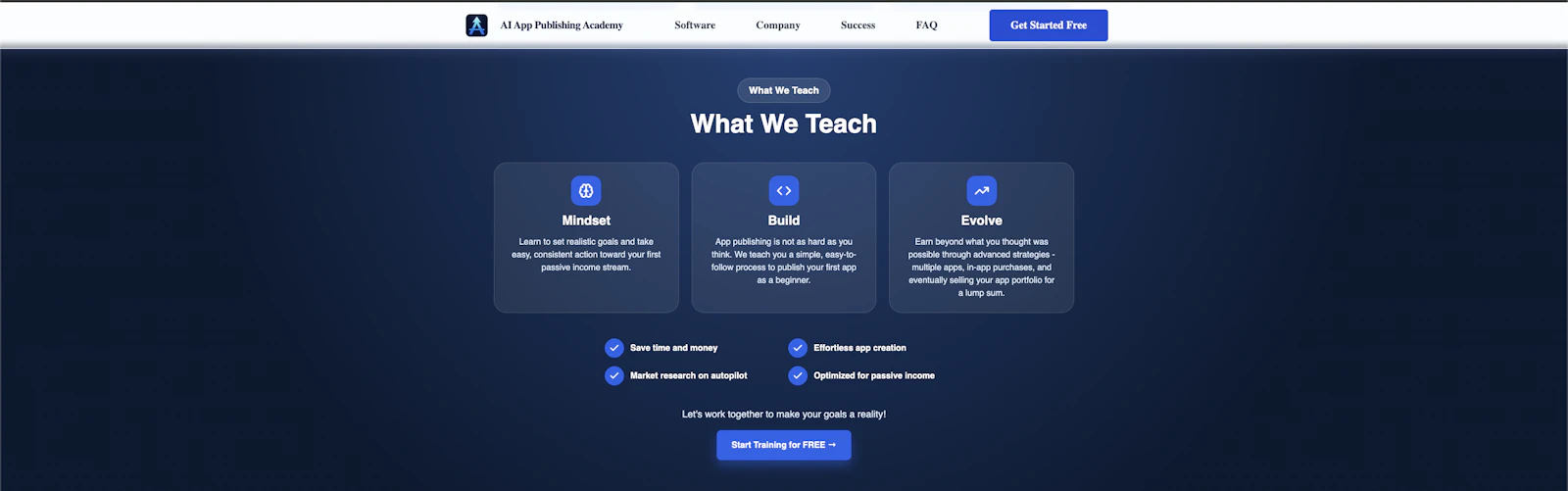 AI App Publishing Academy screenshot 4
