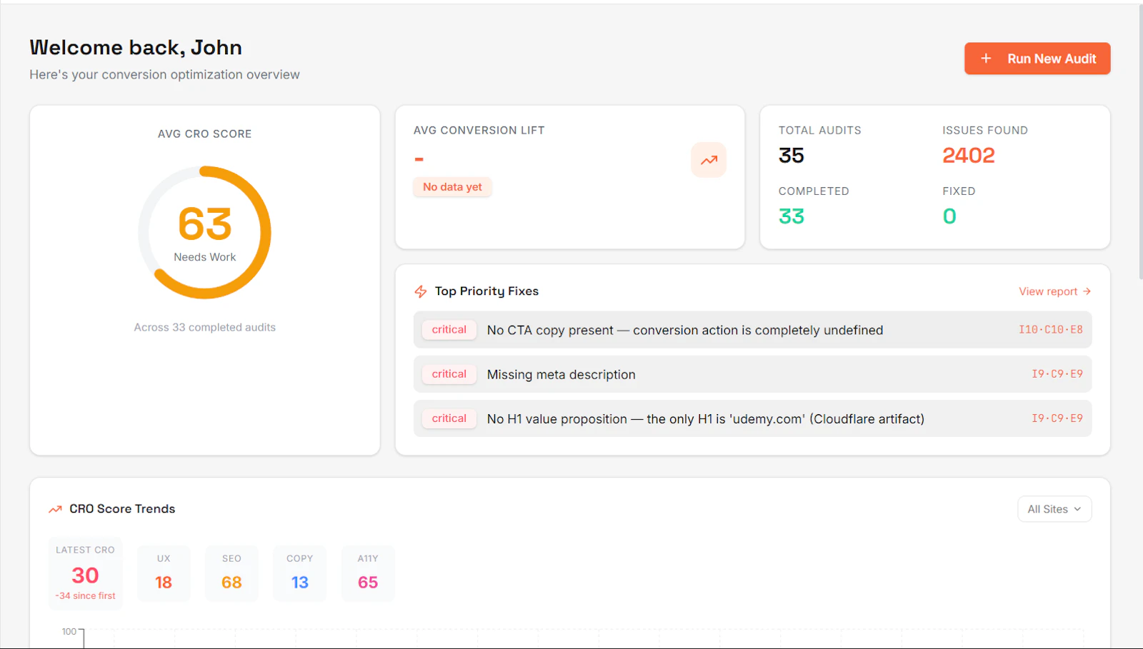 Optilens screenshot 1