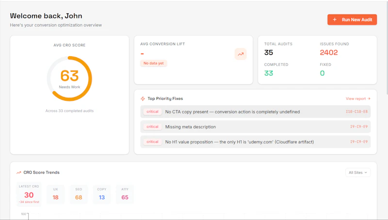 Optilens screenshot 1