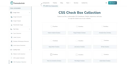 CSS Checkbox Collection gallery image