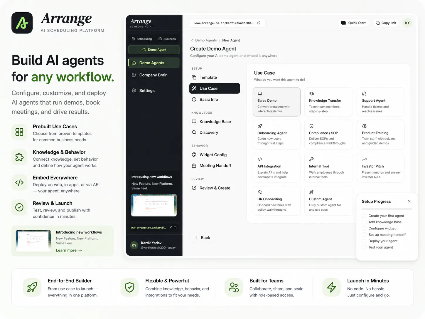 Arrange Demo Agent gallery image