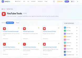 EasifyMe – Free All-in-One Online Tools gallery image