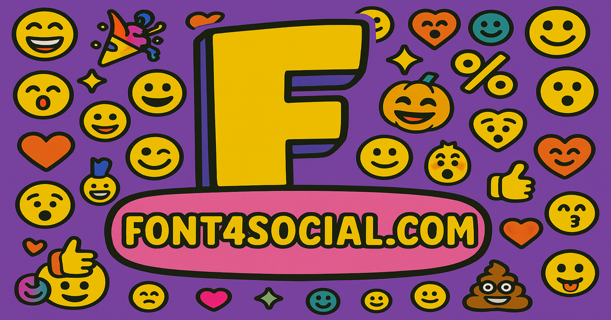Font4Social: Fonts & Emojis gallery image