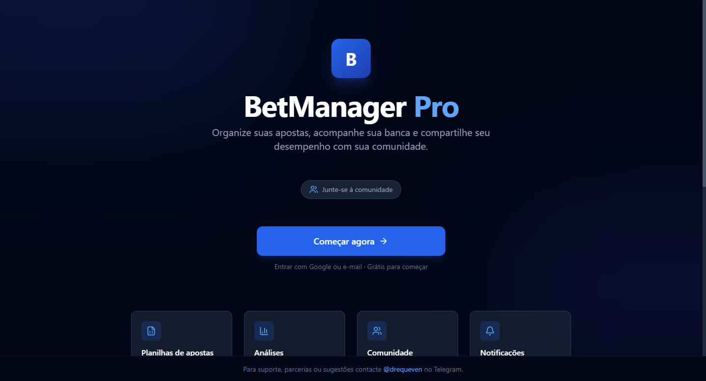 BetManager Pro