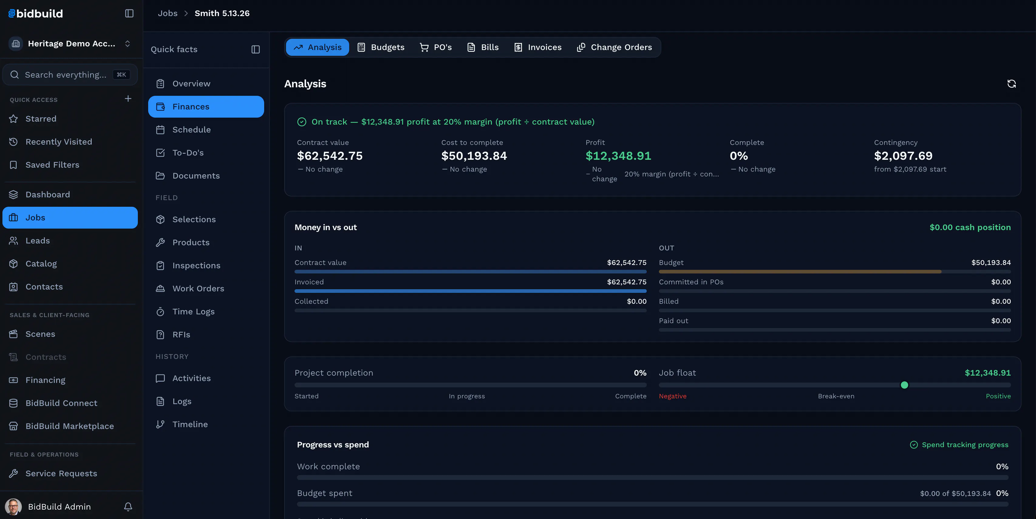 BidBuild screenshot
