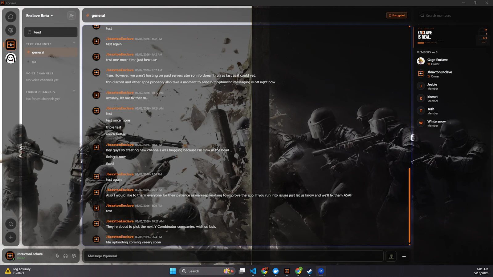 Enclave screenshot 3