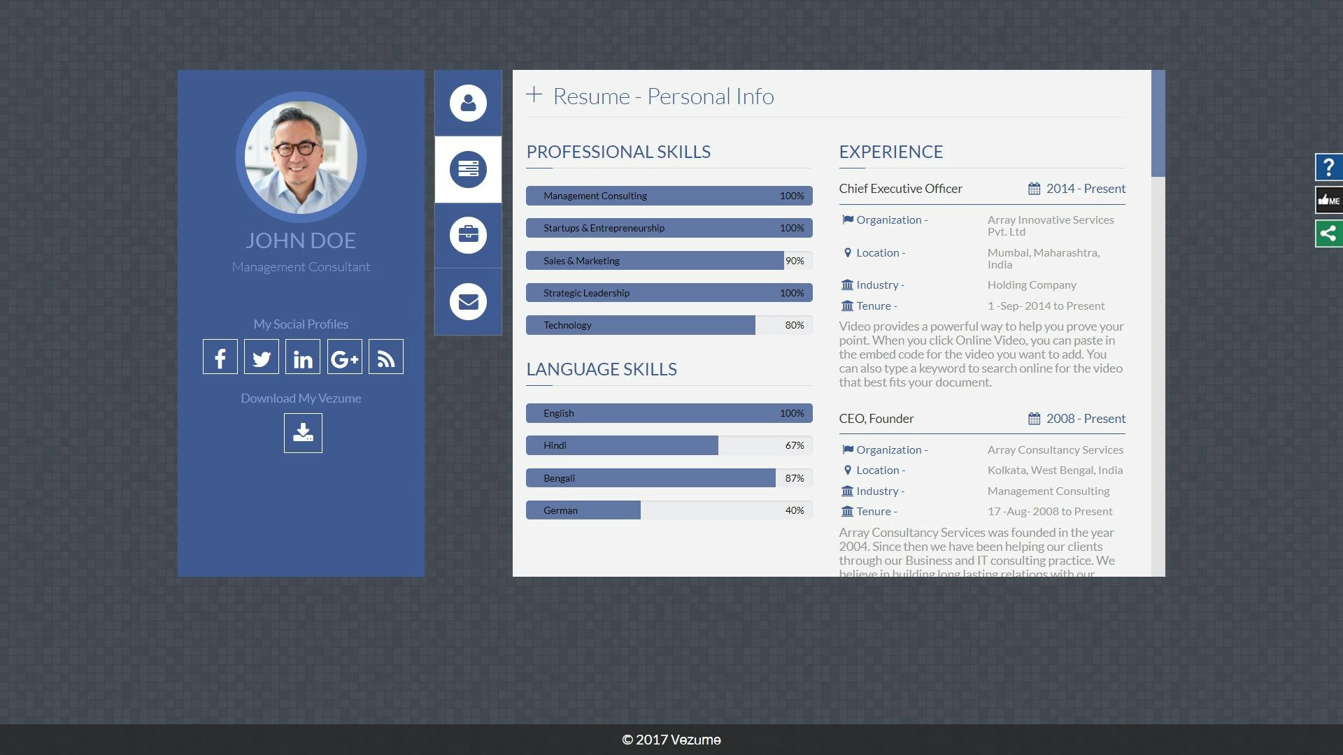 Vezume gallery image