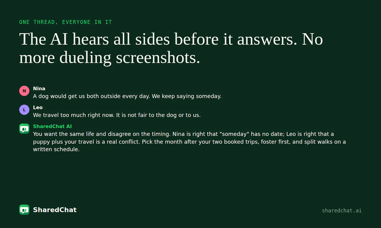 SharedChat screenshot 3