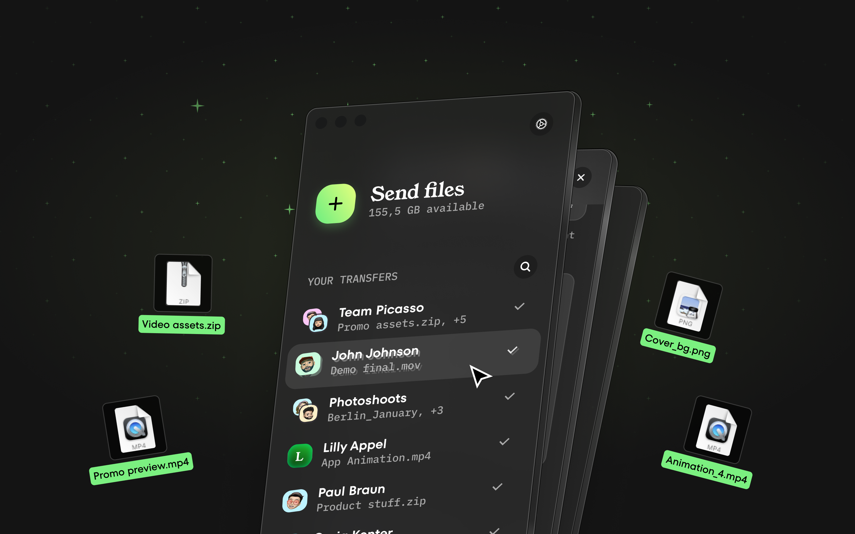 Droppable - Messenger for large files - Send large files from your Mac desktop media 8