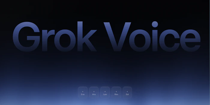 Grok's Text to Speech API 产品图