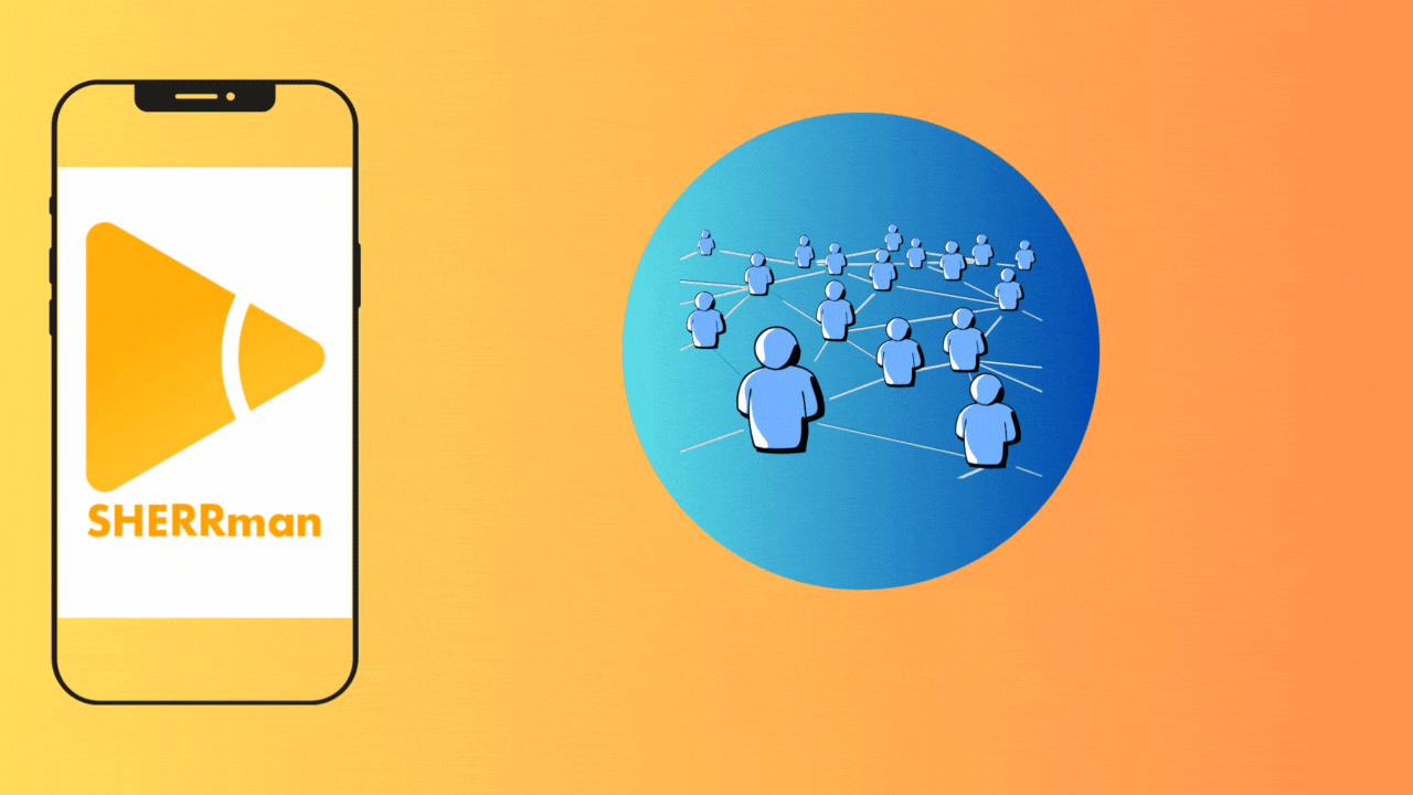 Sherrman App - Объединить видео в социальной сети медиа 10