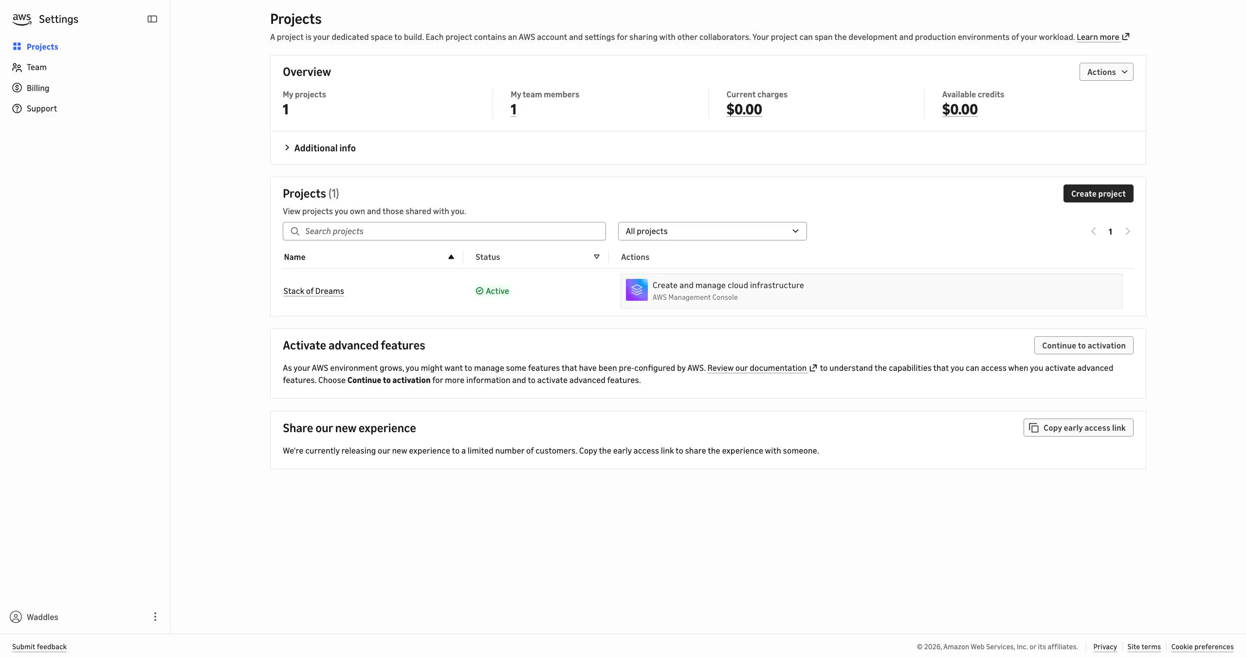 New Getting Started Experience for AWS 截图 3