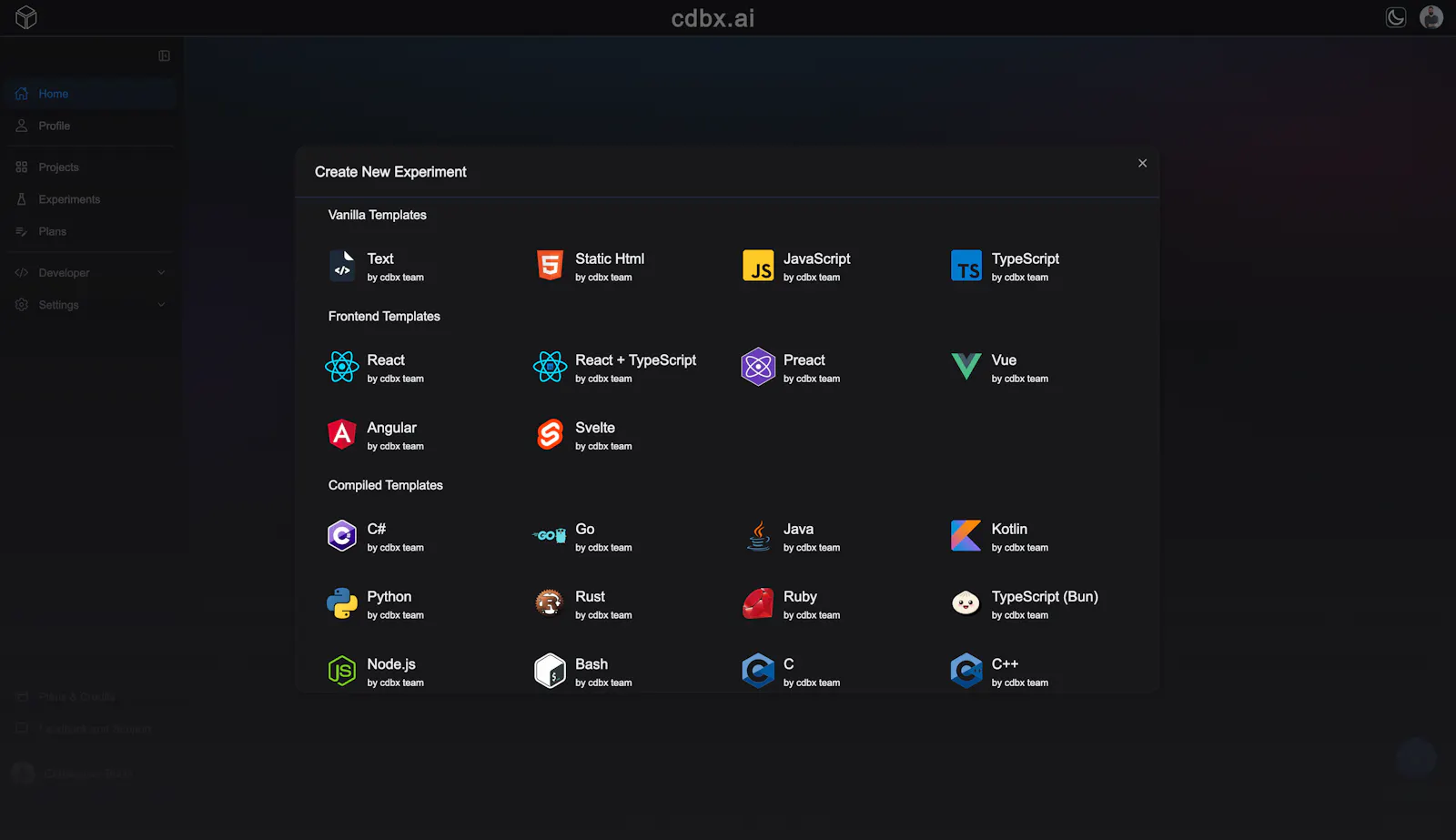 cdbx.ai screenshot 2