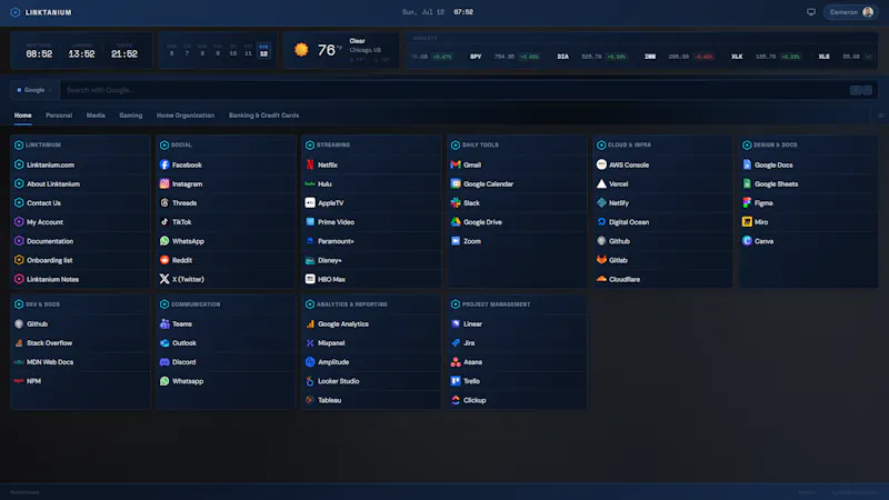 Linktanium screenshot 2