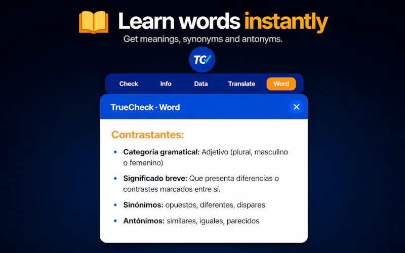 TrueCheck screenshot 5