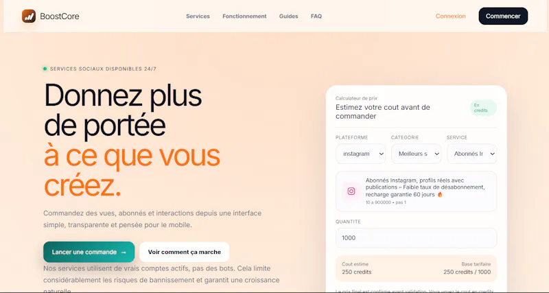 BoostCore screenshot 2