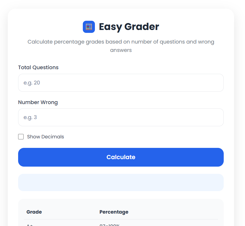 theeasygrader.com gallery image