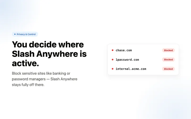 Slash Anywhere screenshot 6