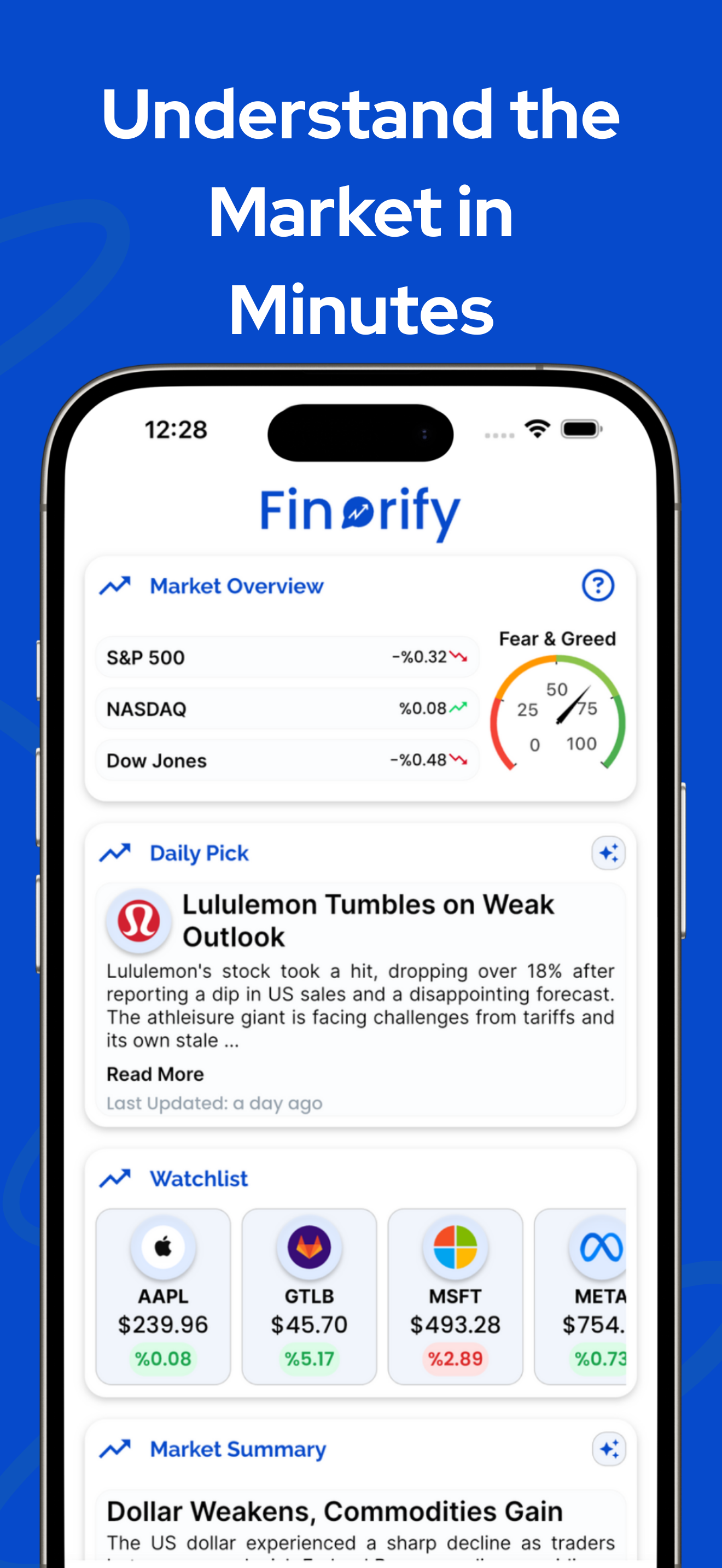 Finorify: Stock Market Metrics - Screenshot 2 preview