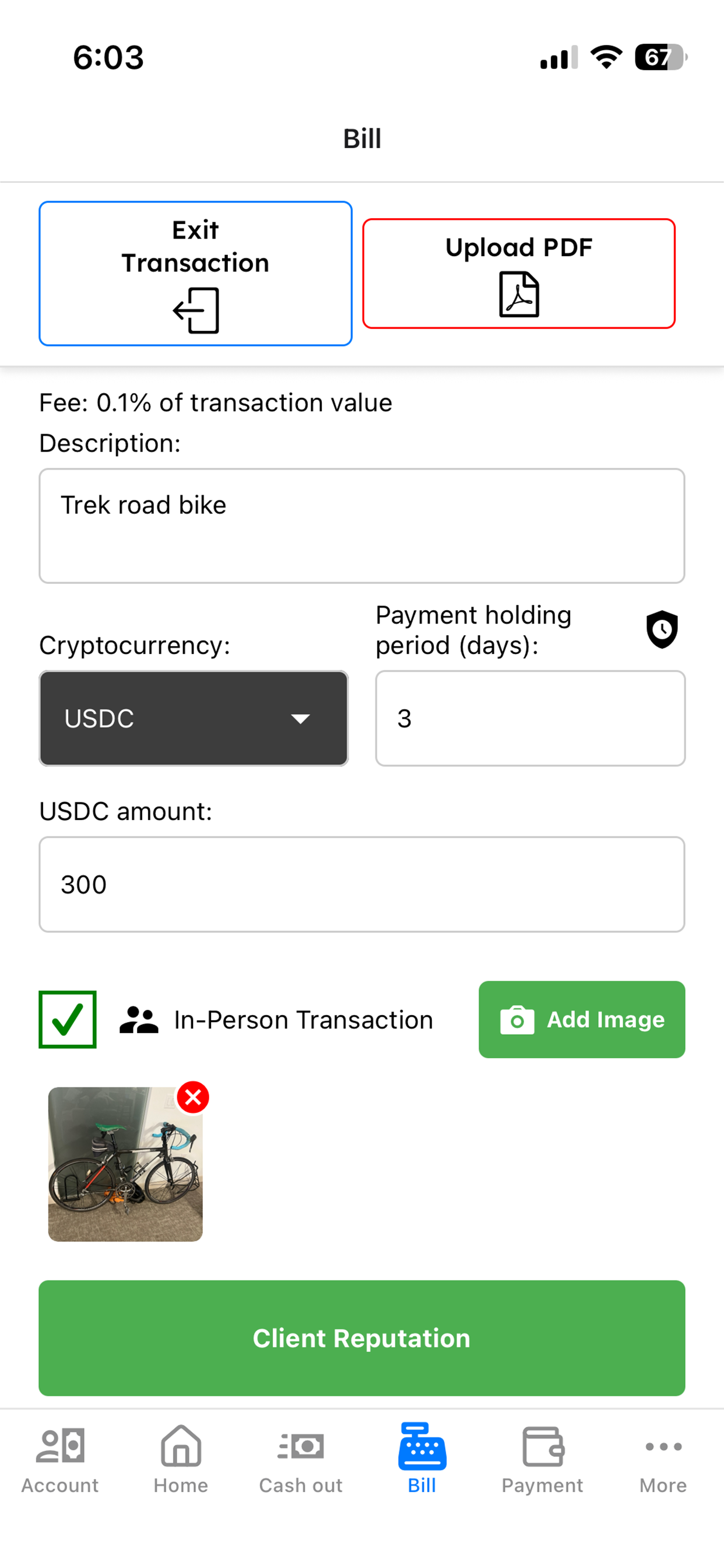 Shake Defi - Main product screenshot demonstrating key features and user interface