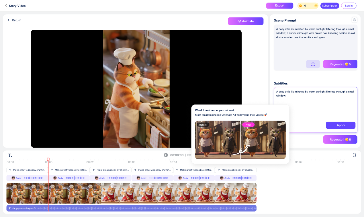 Novi AI – AI Story Video Creation Studio gallery image