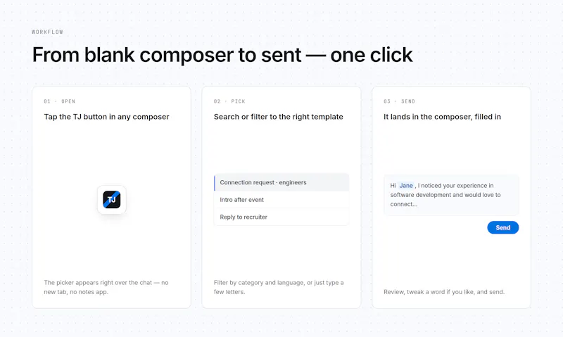 TemplateJet screenshot 2