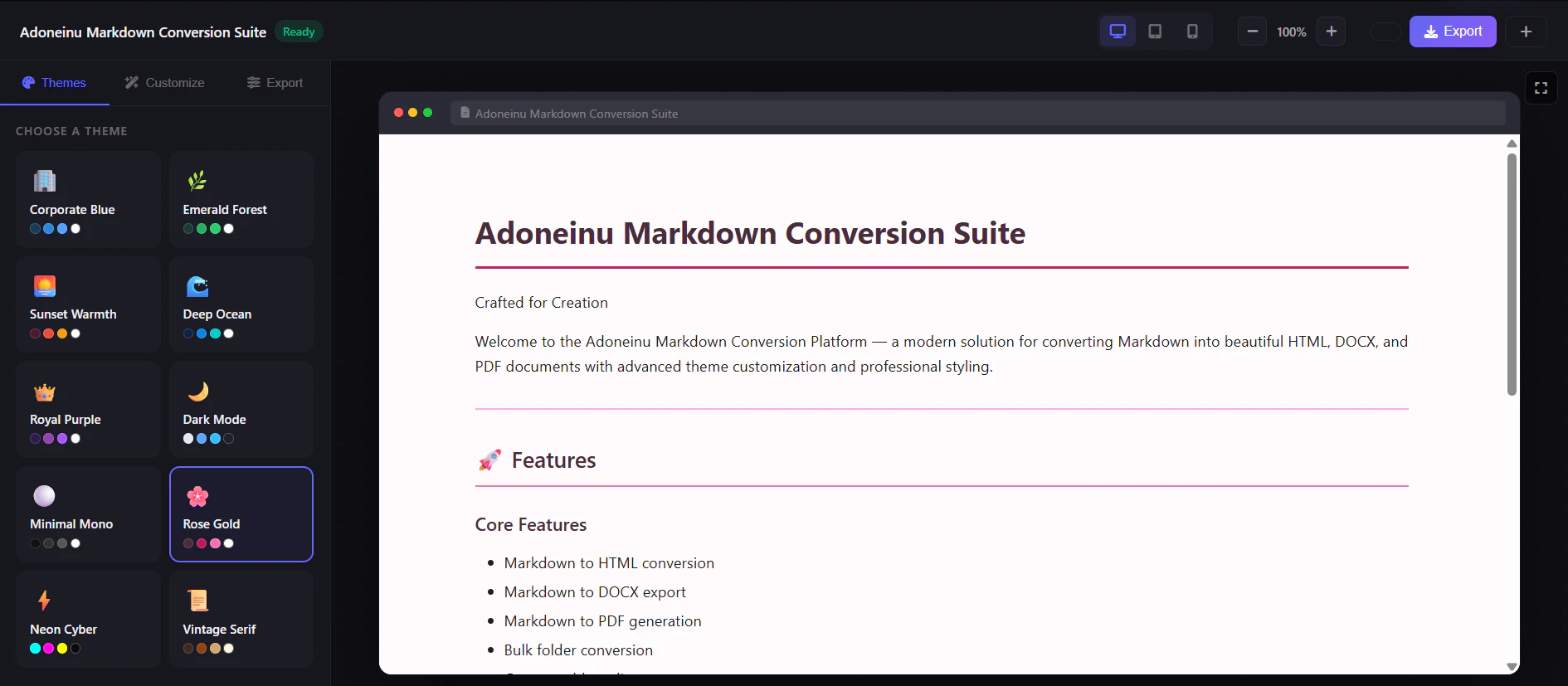 Adoneinu MD Converter logo