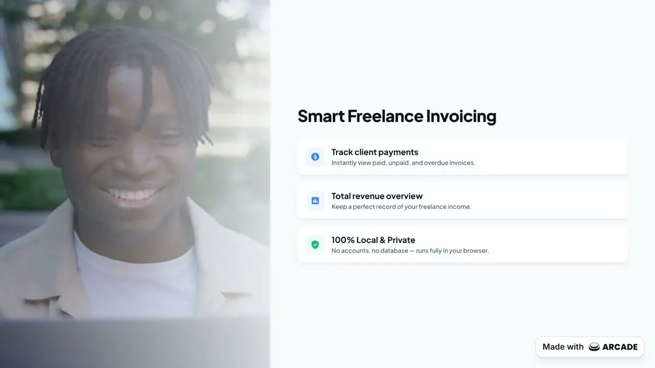 InvoiceBlade — Freelancer Invoice gallery image