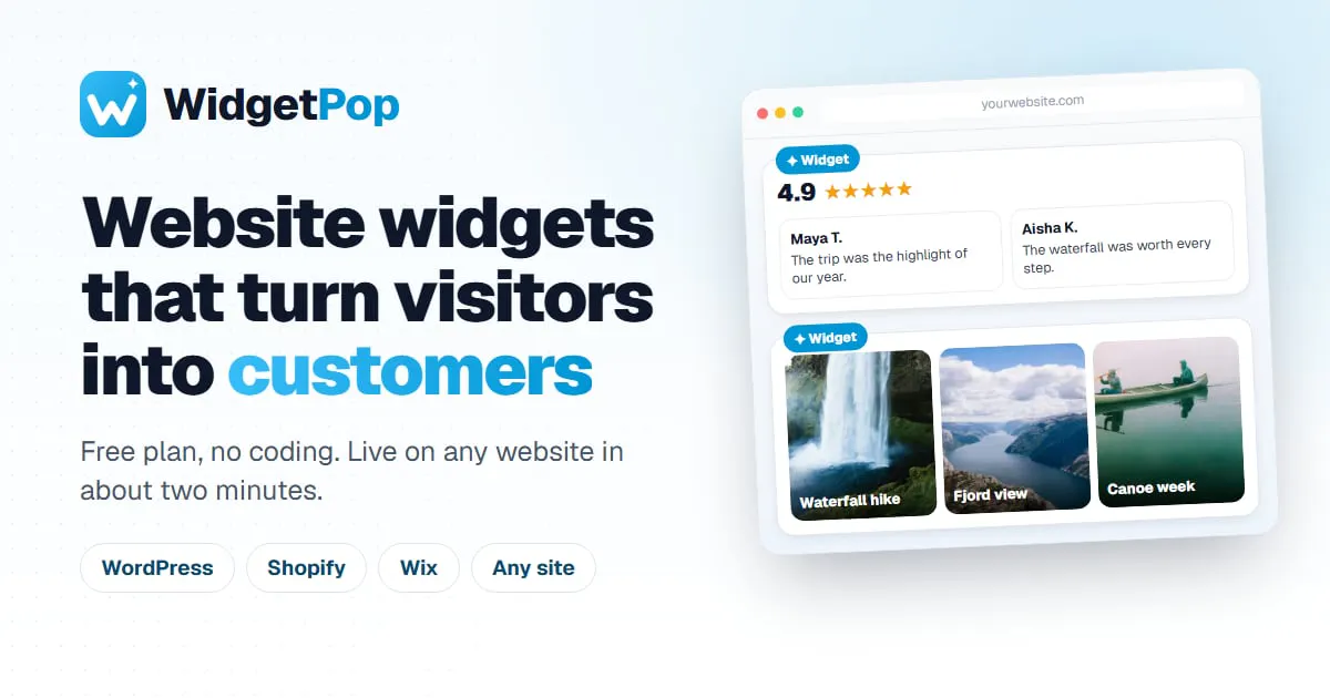 WidgetPop gallery image