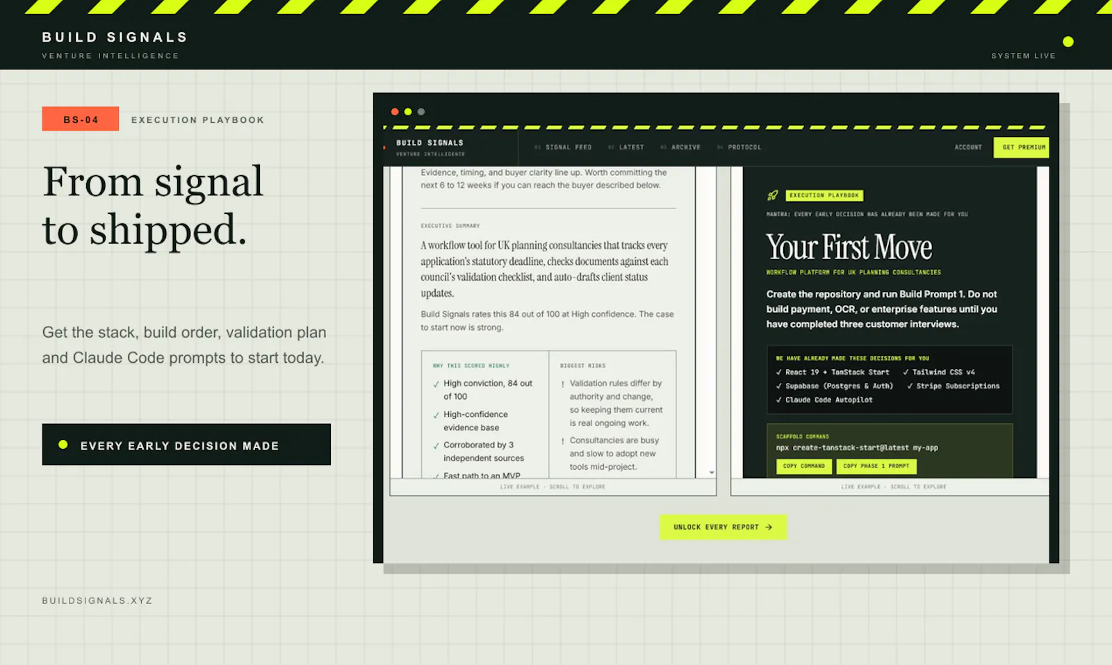 Build Signals Founders  screenshot 2
