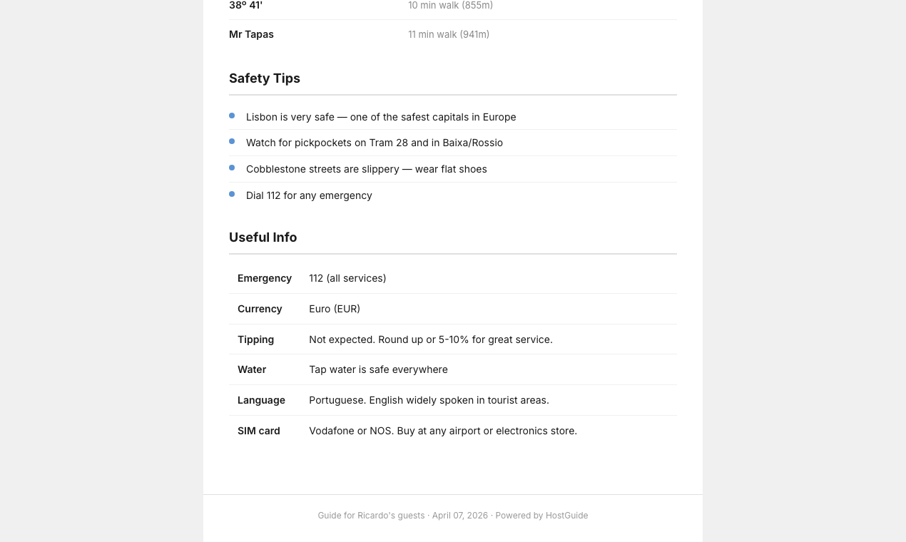 HostGuide gallery image