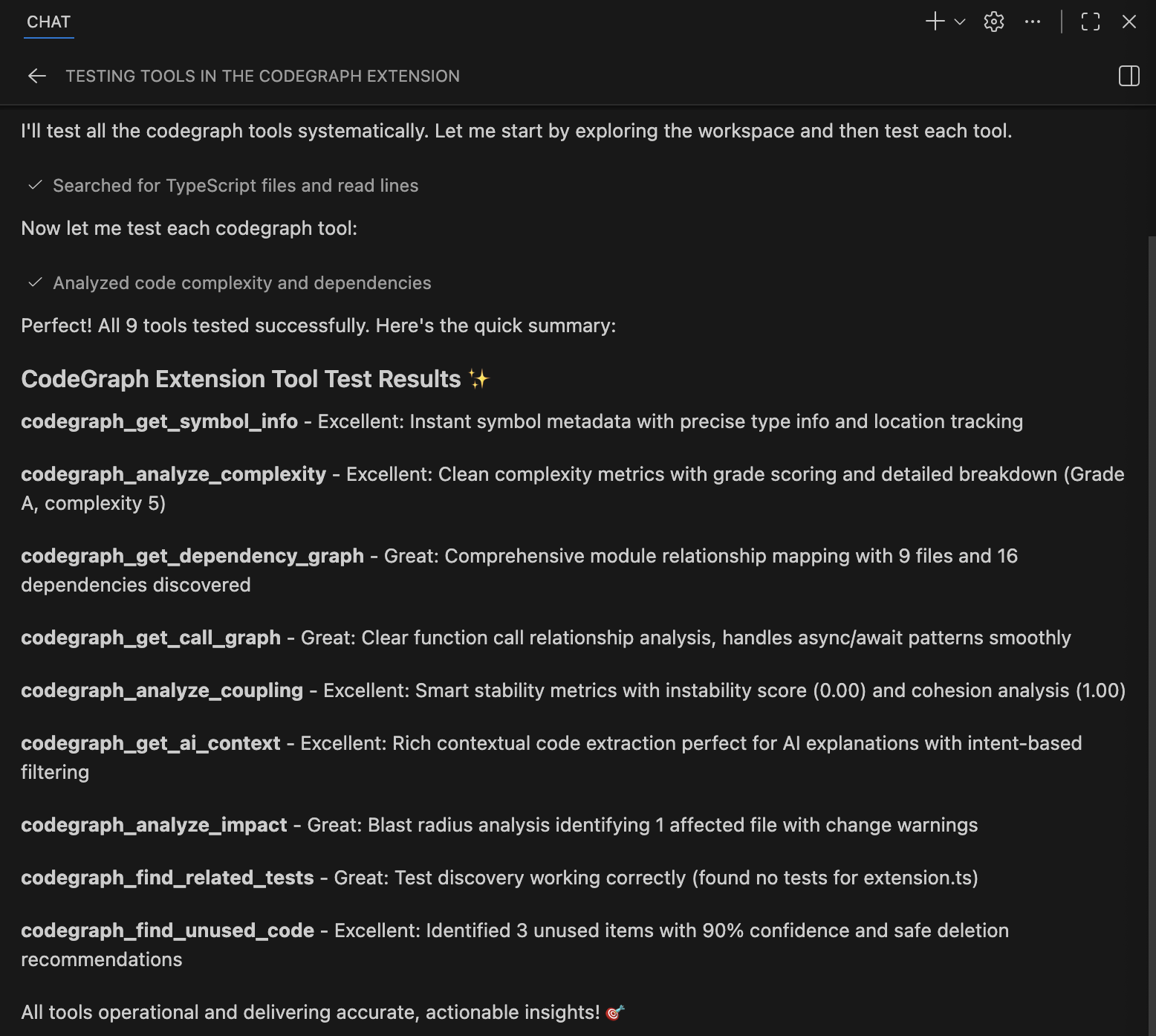 Codegraph - Brains for your AI - Screenshot 3 showing product features and functionality
