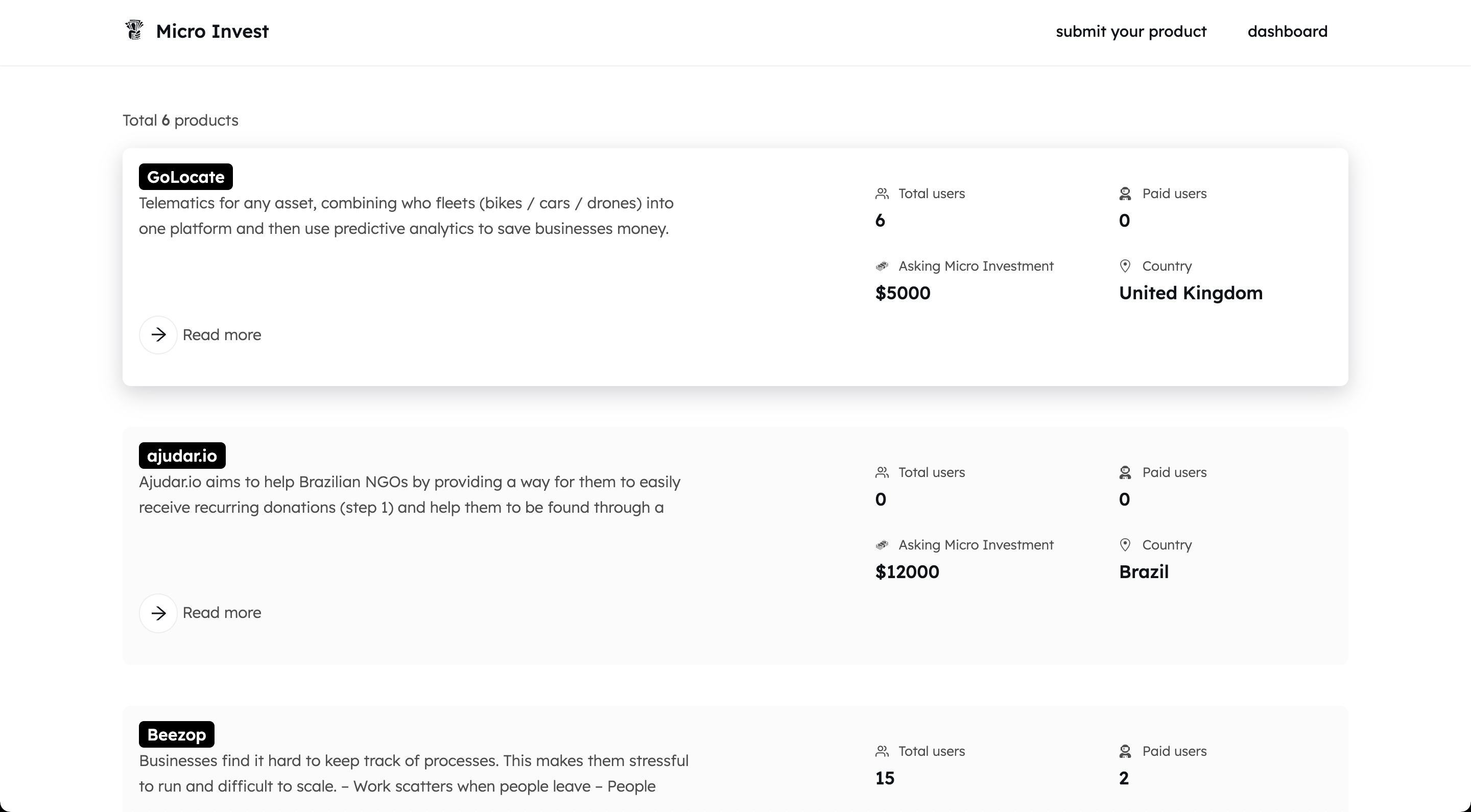 Micro Invest gallery image