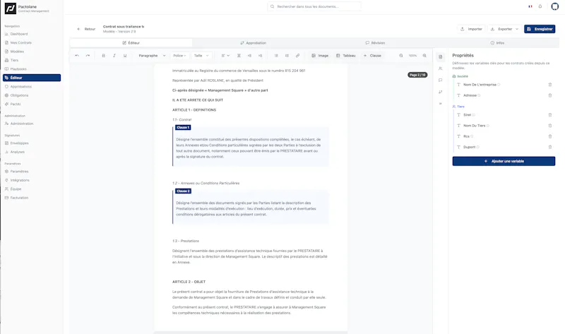 Pactolane screenshot 2