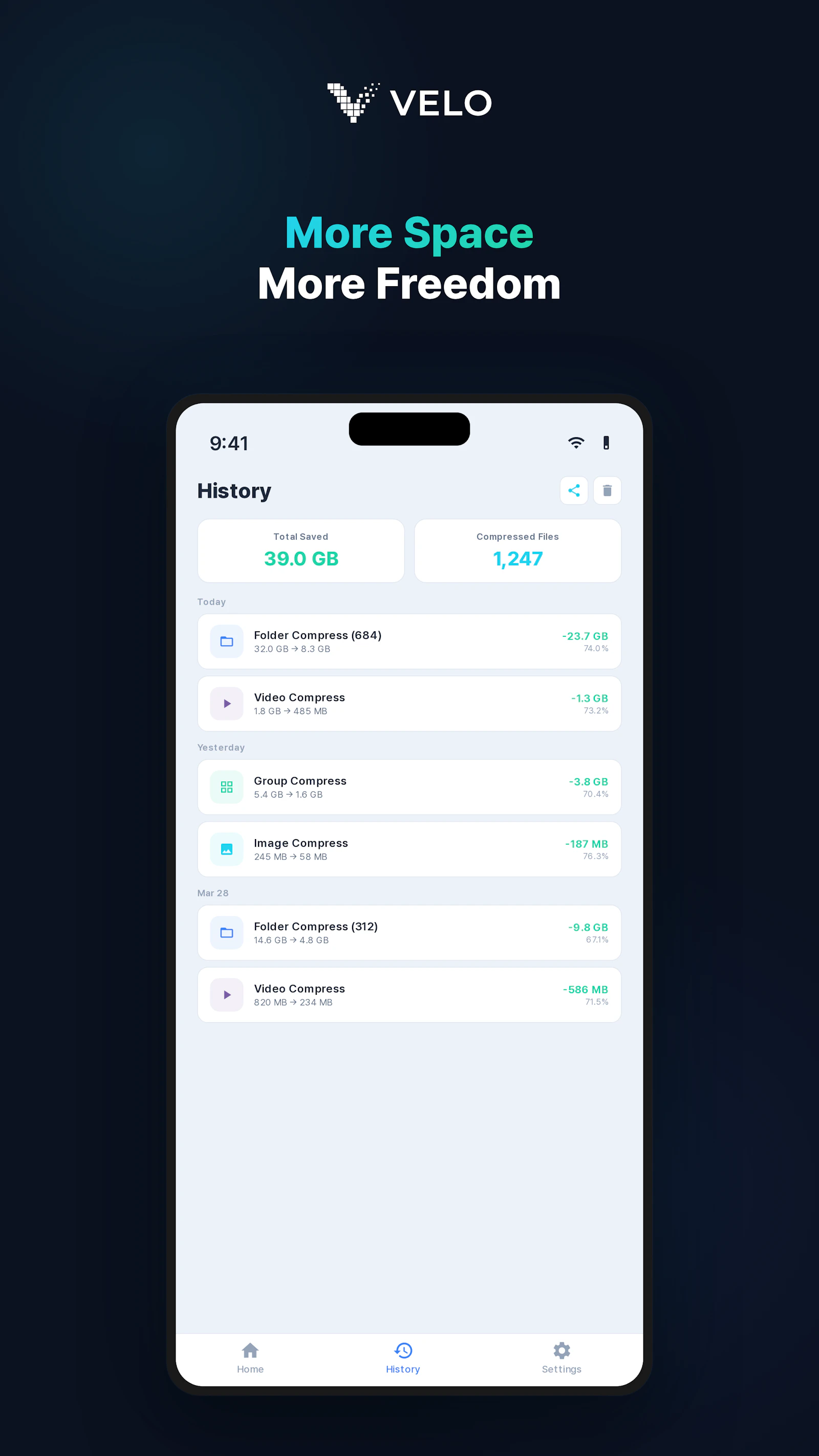 Velo screenshot 2