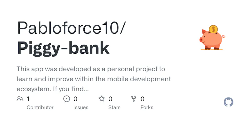 Piggy bank screenshot 1