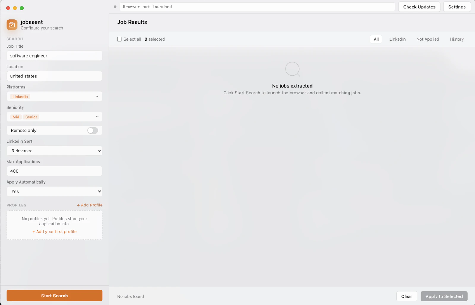 jobssent screenshot 5