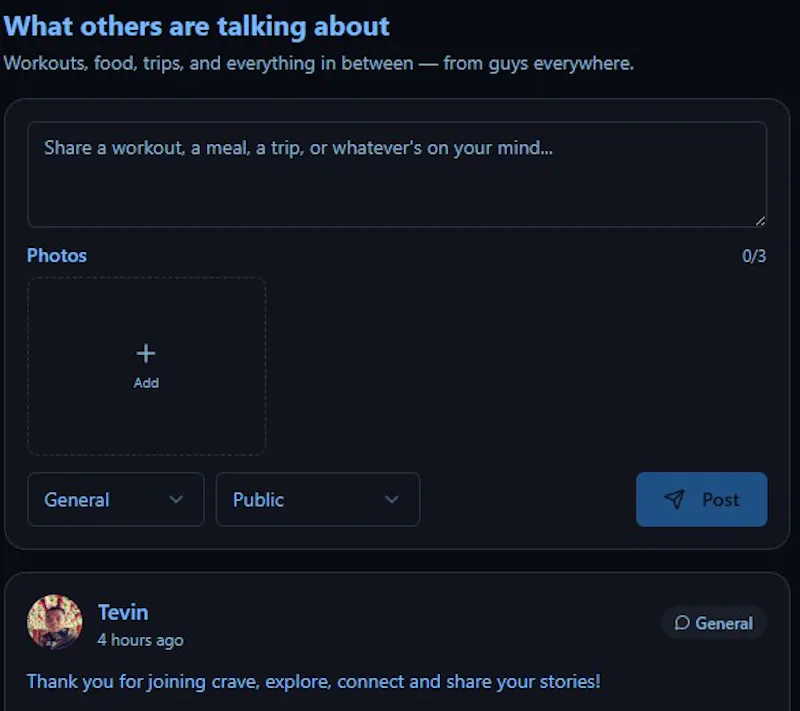 Crave - Dating screenshot 1