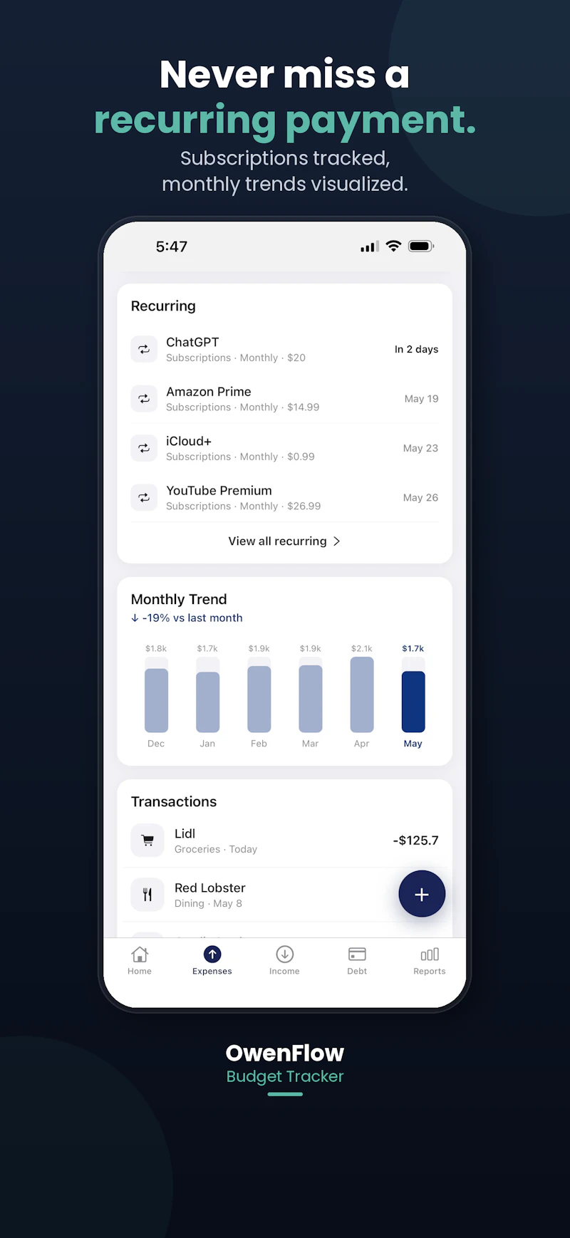OwenFlow screenshot 3